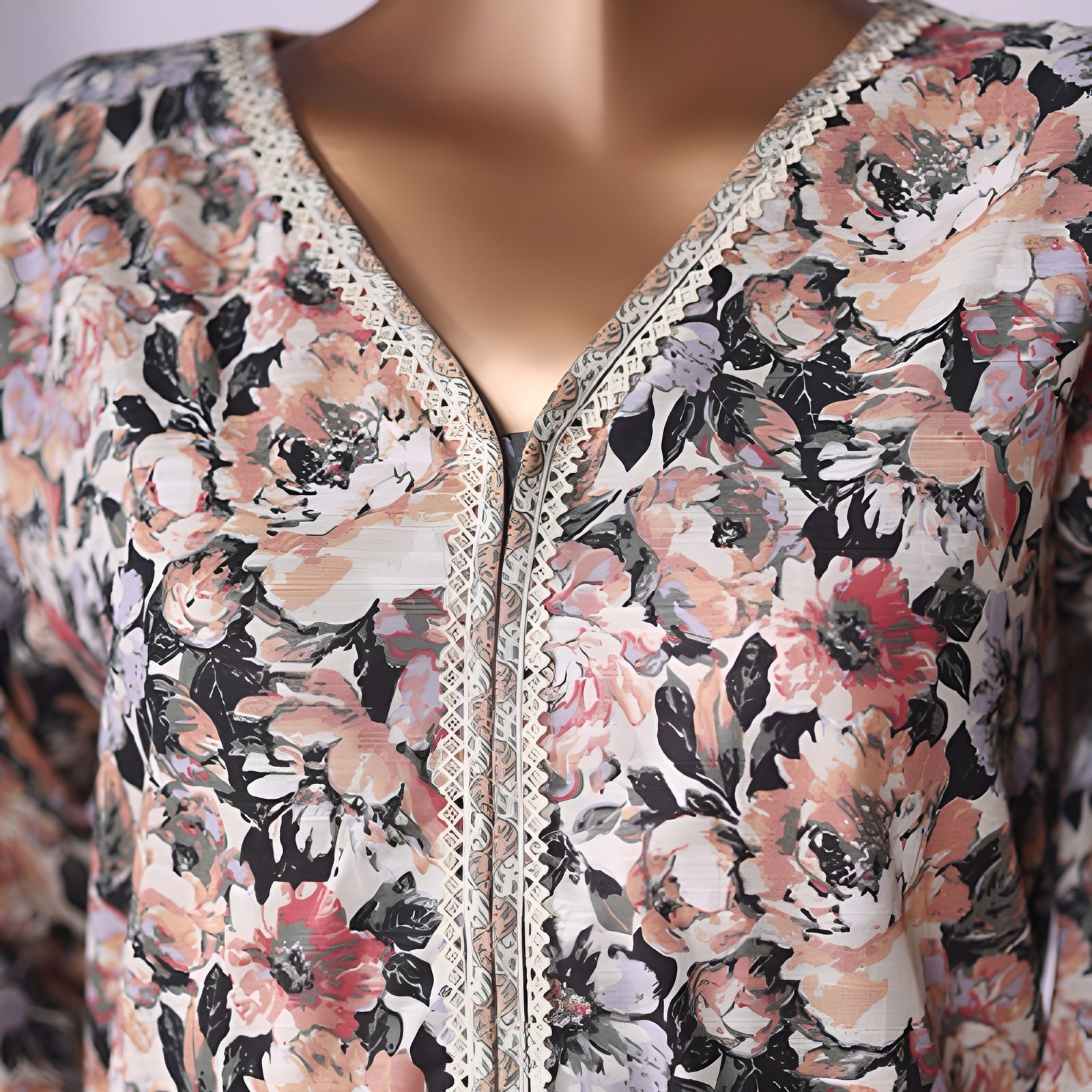 Vintage Rose – 3-Piece Floral Printed Suit - Image 5